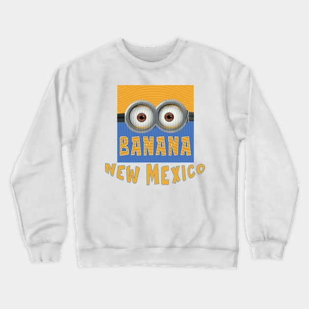 DESPICABLE MINION AMERICA NEW MEXICO Crewneck Sweatshirt by LuckYA